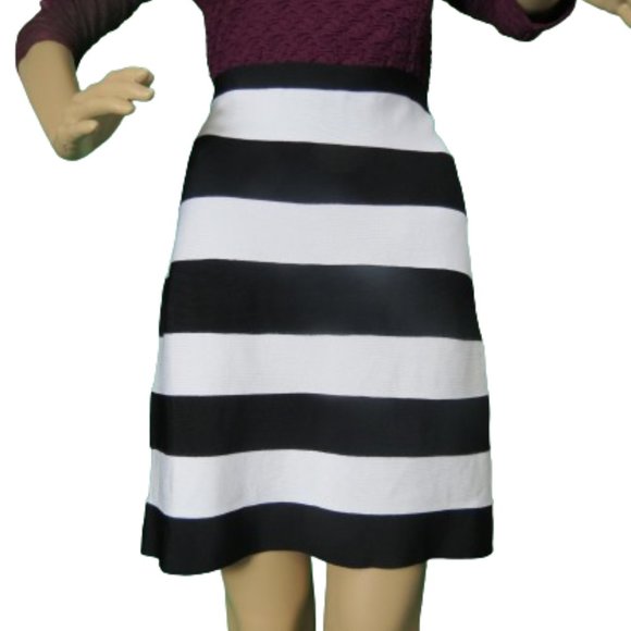 Michael Kors Striped Skirt - Picture 1 of 4